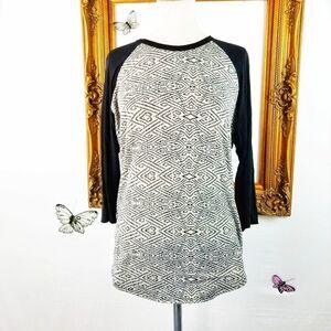 Lularoe Randy with tribal taupe design